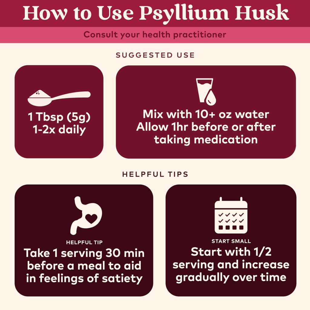Organic India Psyllium Fiber Supplement for Digestion

