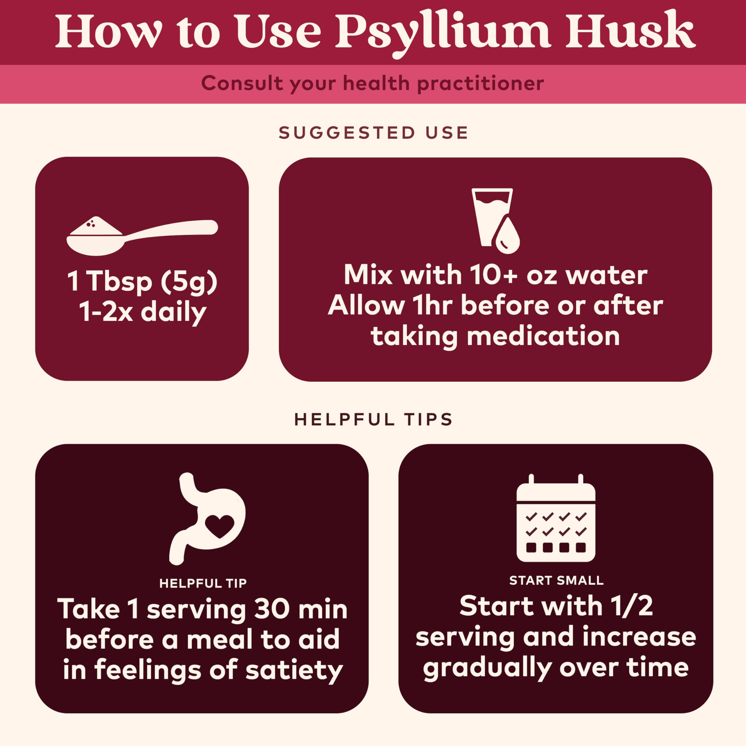 Organic India Psyllium Fiber Supplement for Digestion

