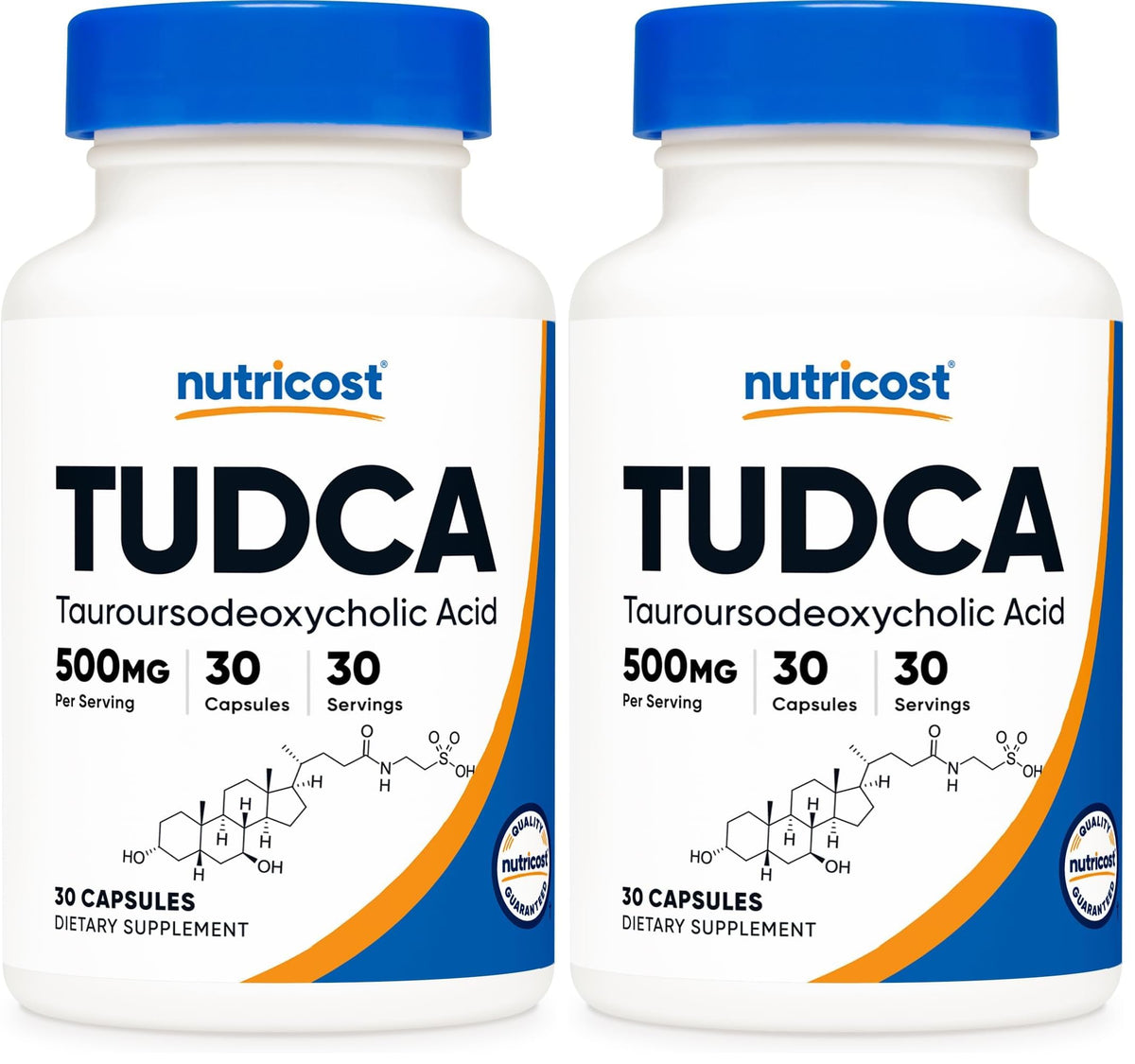 Nutricost Tudca 500 mg Dietary Supplement Capsules