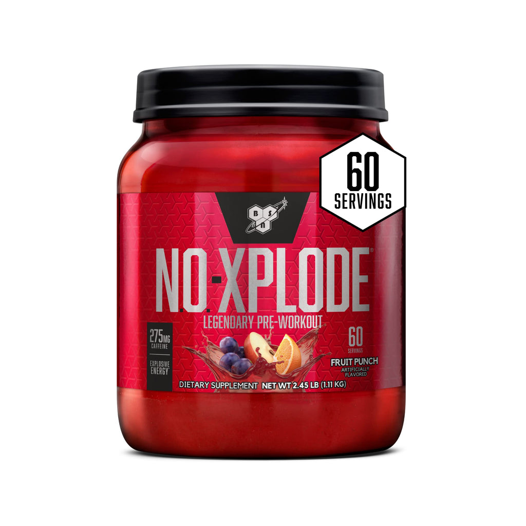 BSN N.O.-XPLODE Pre-Workout Supplement Creatine&Beta-Alanine

