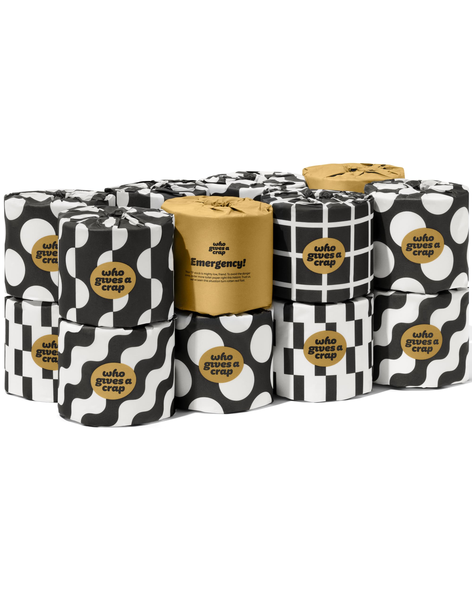 Who Gives A Crap Bamboo Toilet Paper - Three-Ply Soft and Strong