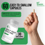 Gray Hair Rescind with Catalase - Hair Vitamins


