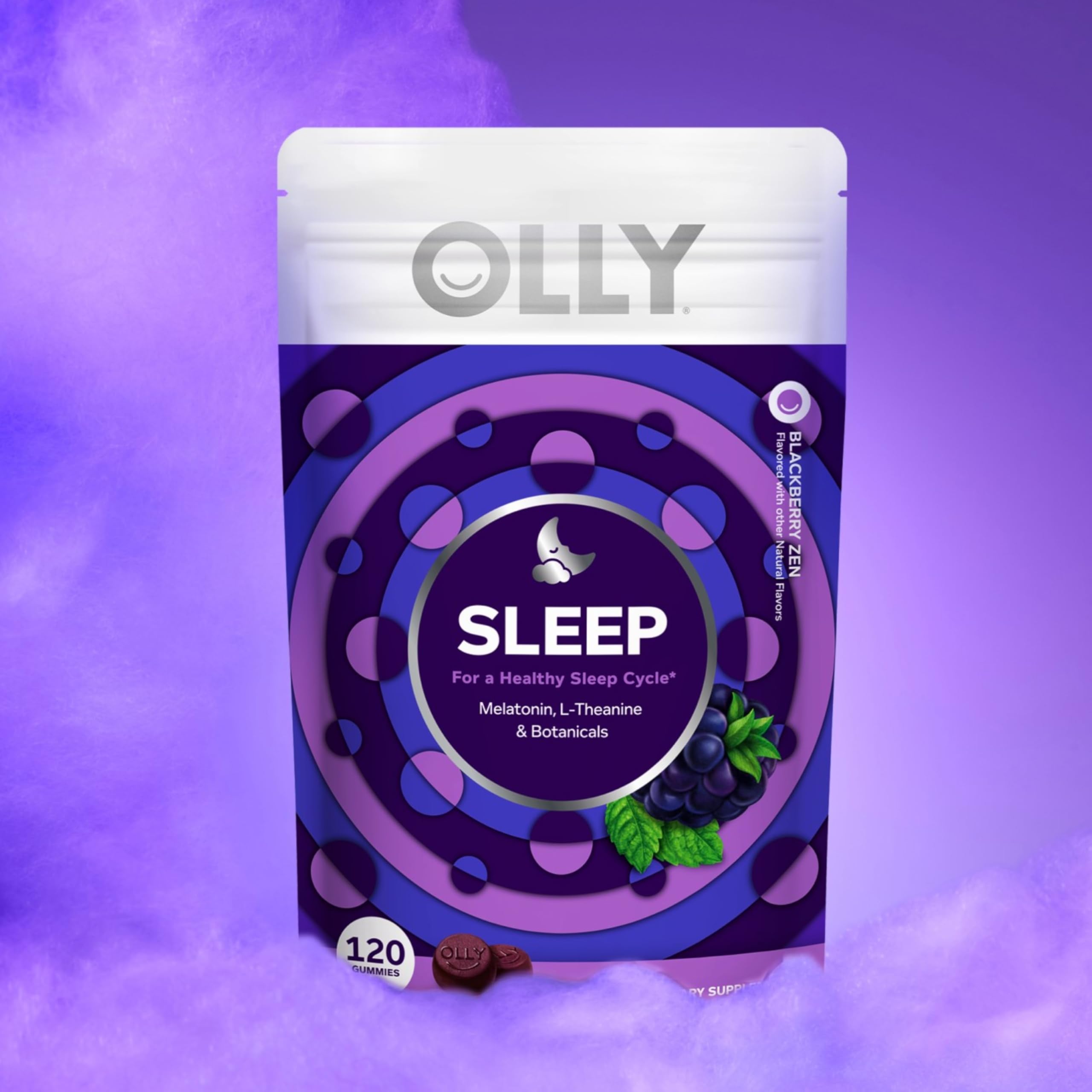 OLLY Sleep Gummy - Sleep Support with Melatonin & L-Theanine

