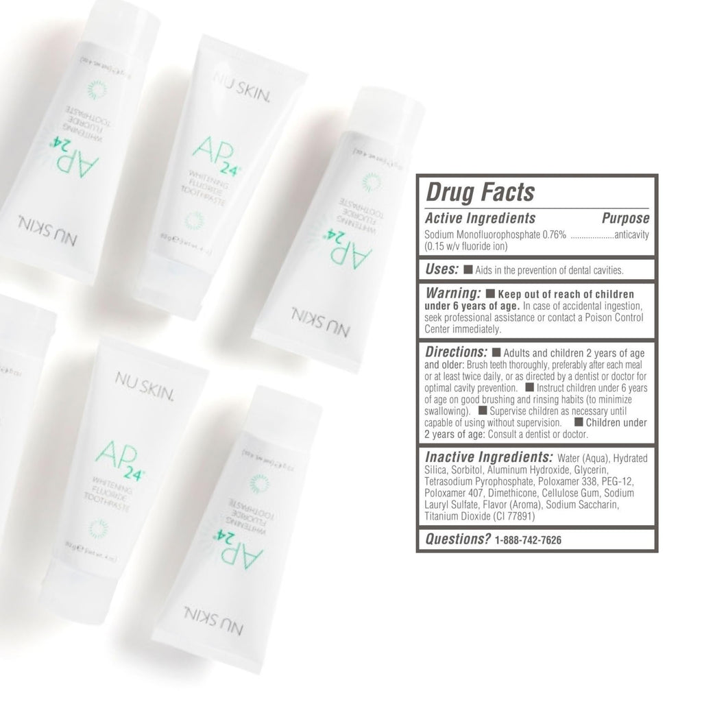 Nu Skin AP24 Whitening Fluoride Toothpaste – Vanilla Mint

