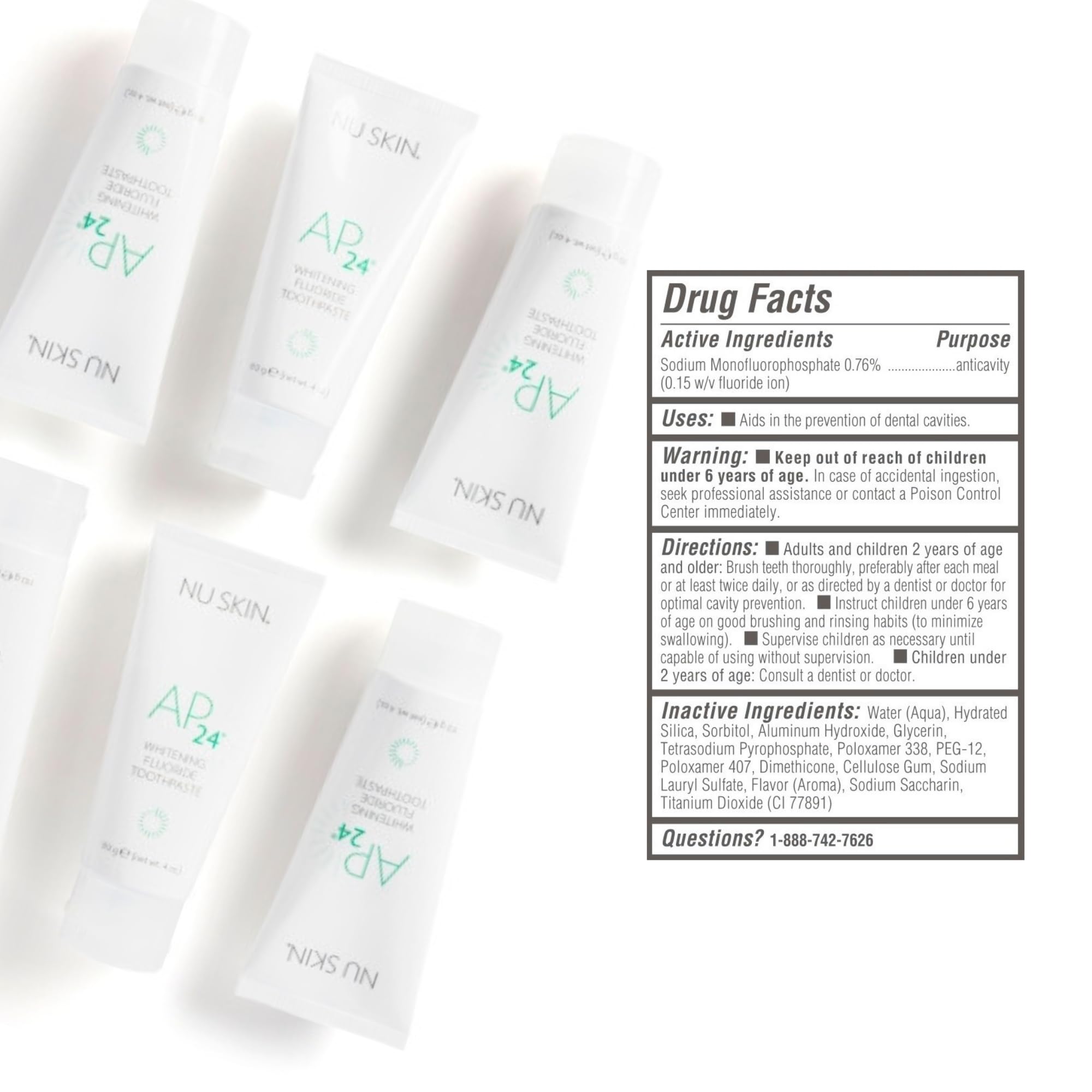 Nu Skin AP24 Whitening Fluoride Toothpaste – Vanilla Mint

