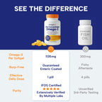 OmegaVia Ultra Concentrated Omega-3 Burpless Softgels

