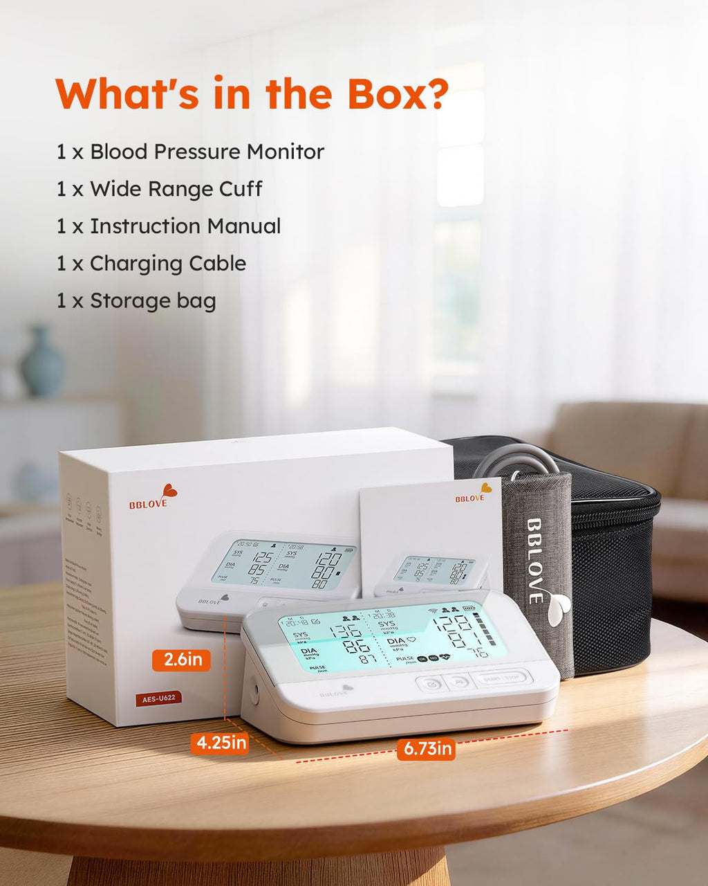 Blood Pressure Monitor for Home Use | Simple Readings

