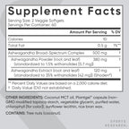 Ashwagandha Softgels with Coconut MCT Oil


