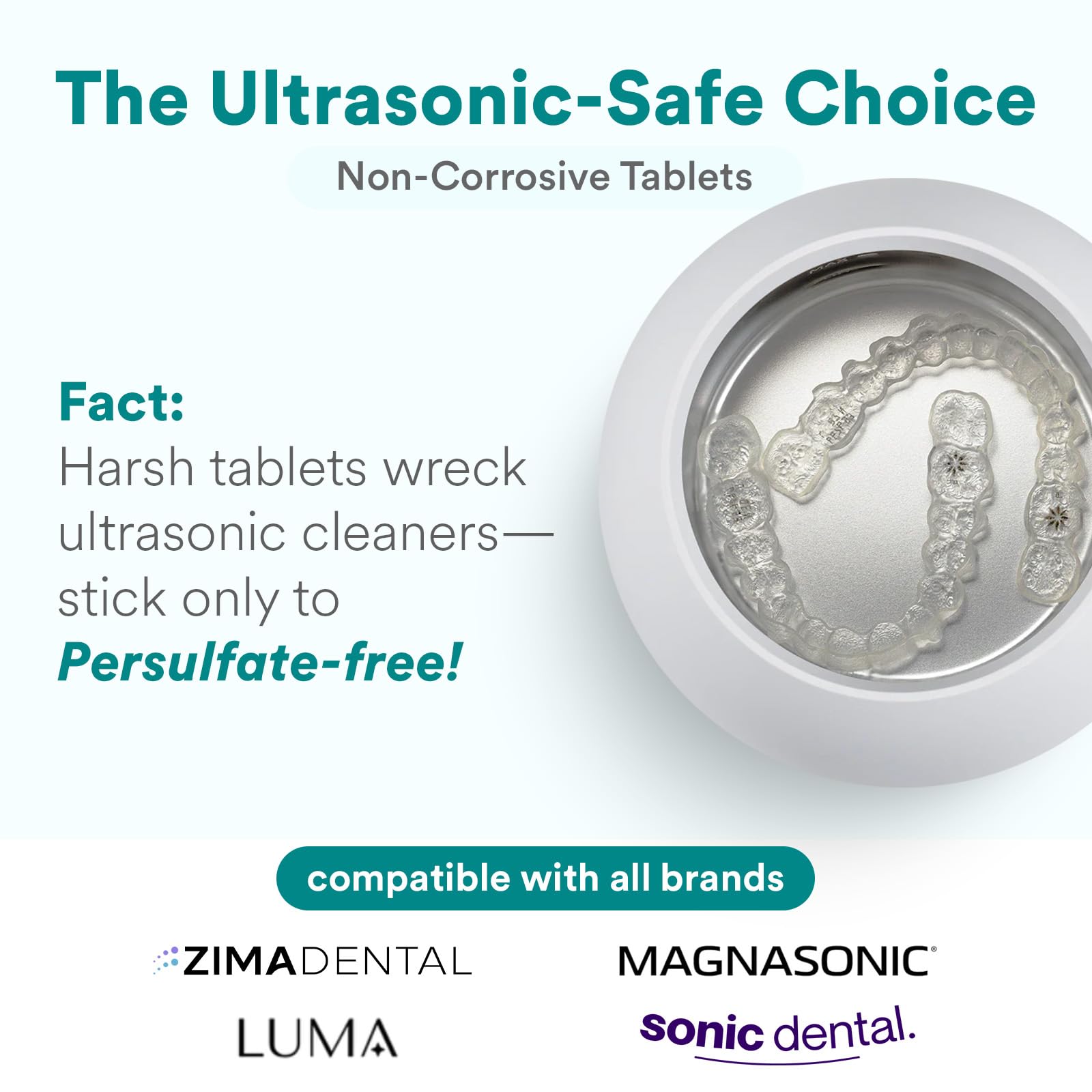 Weiss Naturals Retainer Cleaner Tablets for Invisalign

