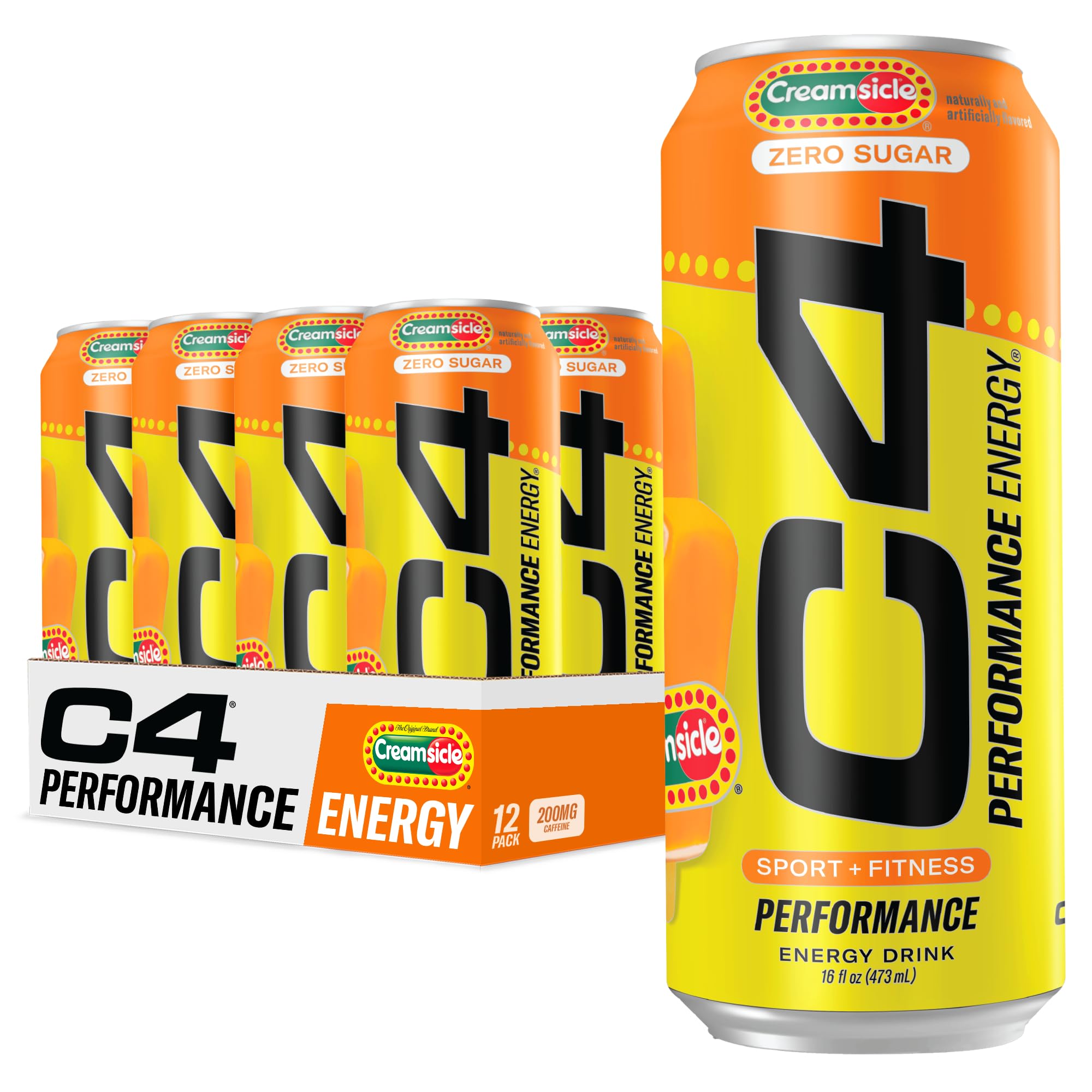 C4 Original Sugar Free Energy Drink for Pre-Workout