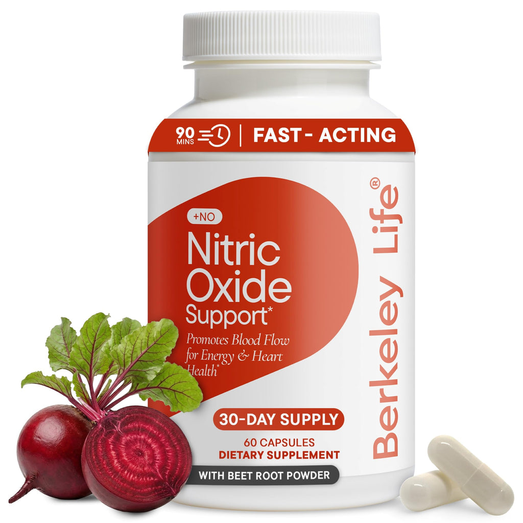 Berkeley Life Nitric Oxide Support | Boost Blood Flow

