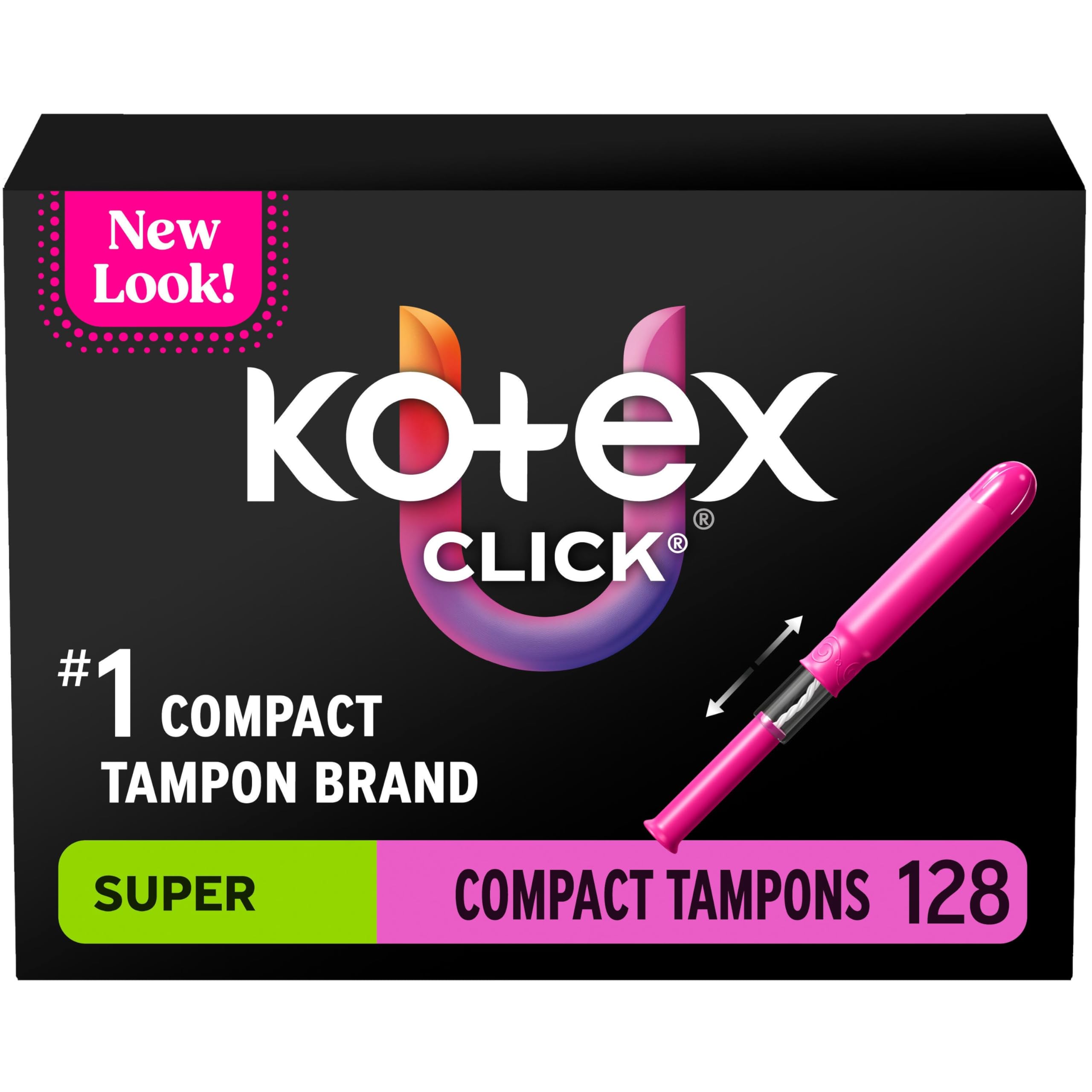 U by Kotex Click Compact Tampons Unscented
