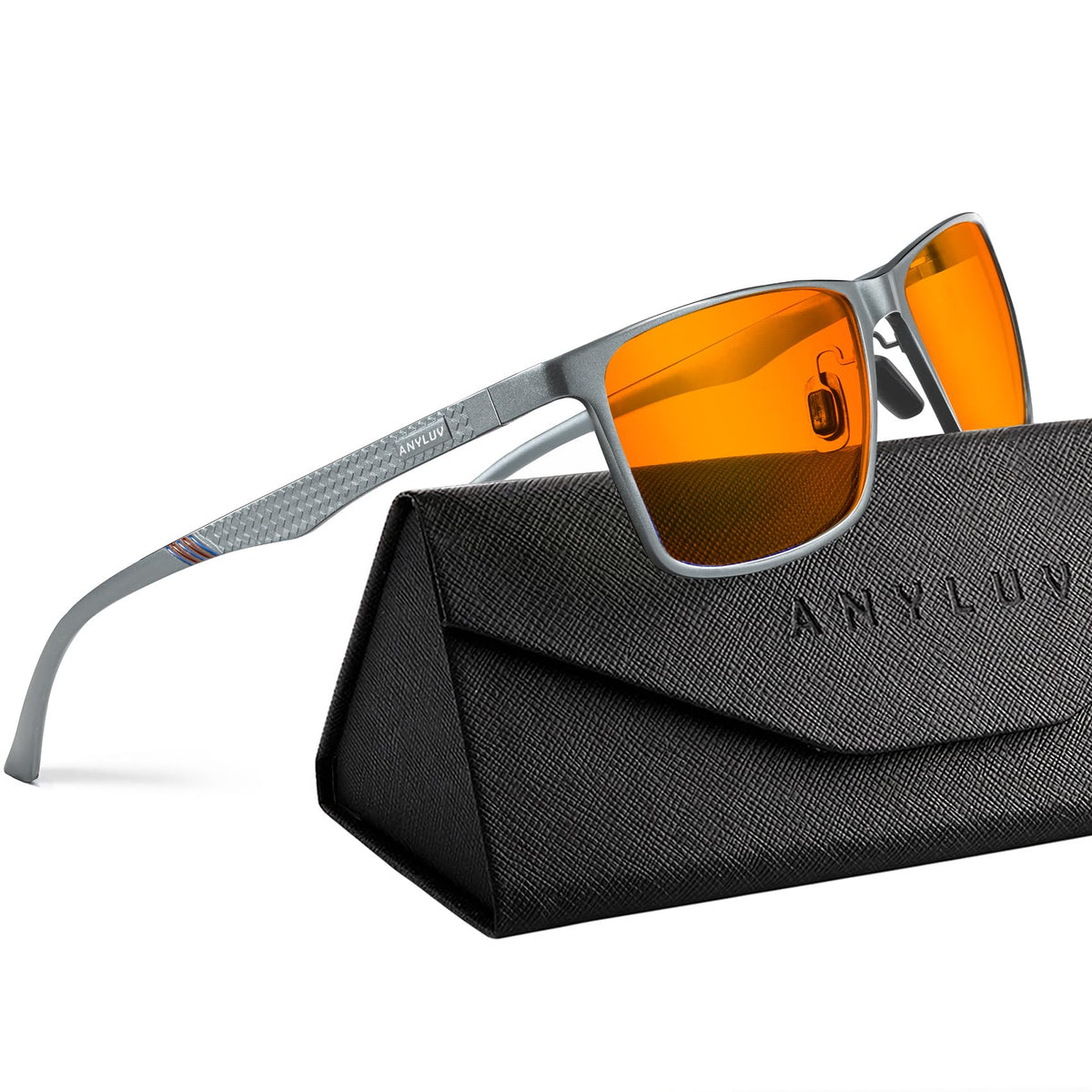 ANYLUV Light-Blocking Computer Glasses for Screens and Eye Protection