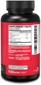 N.O. XT Nitric Oxide Supplement by Jacked Factory

