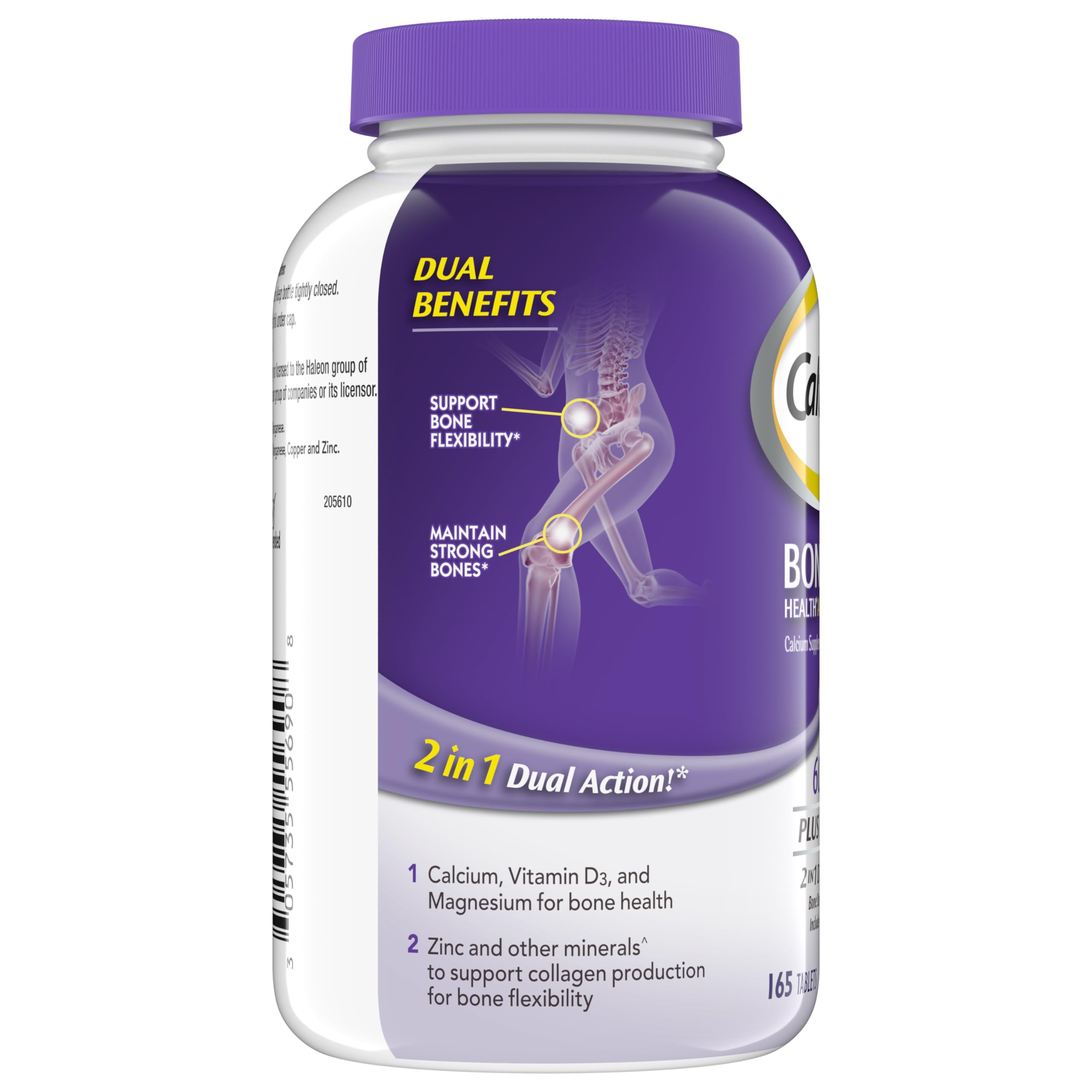 Caltrate 600 Plus D3 Minerals Calcium & Vitamin D Tablets

