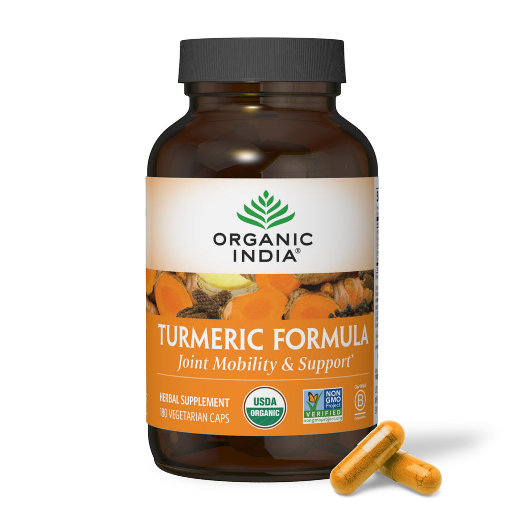 ORGANIC INDIA Turmeric Curcumin for Joint Mobility

