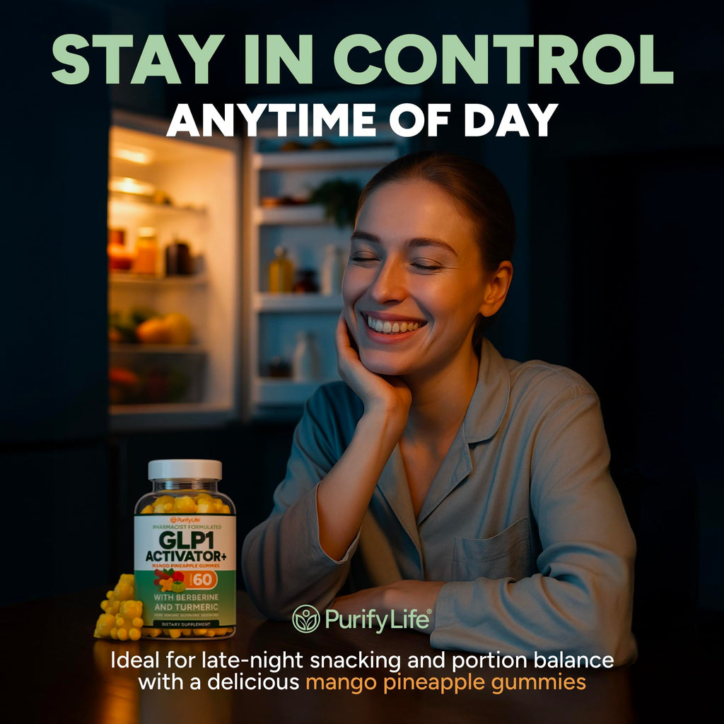 GLP-1 Support Gummies | Dietary Supplement


