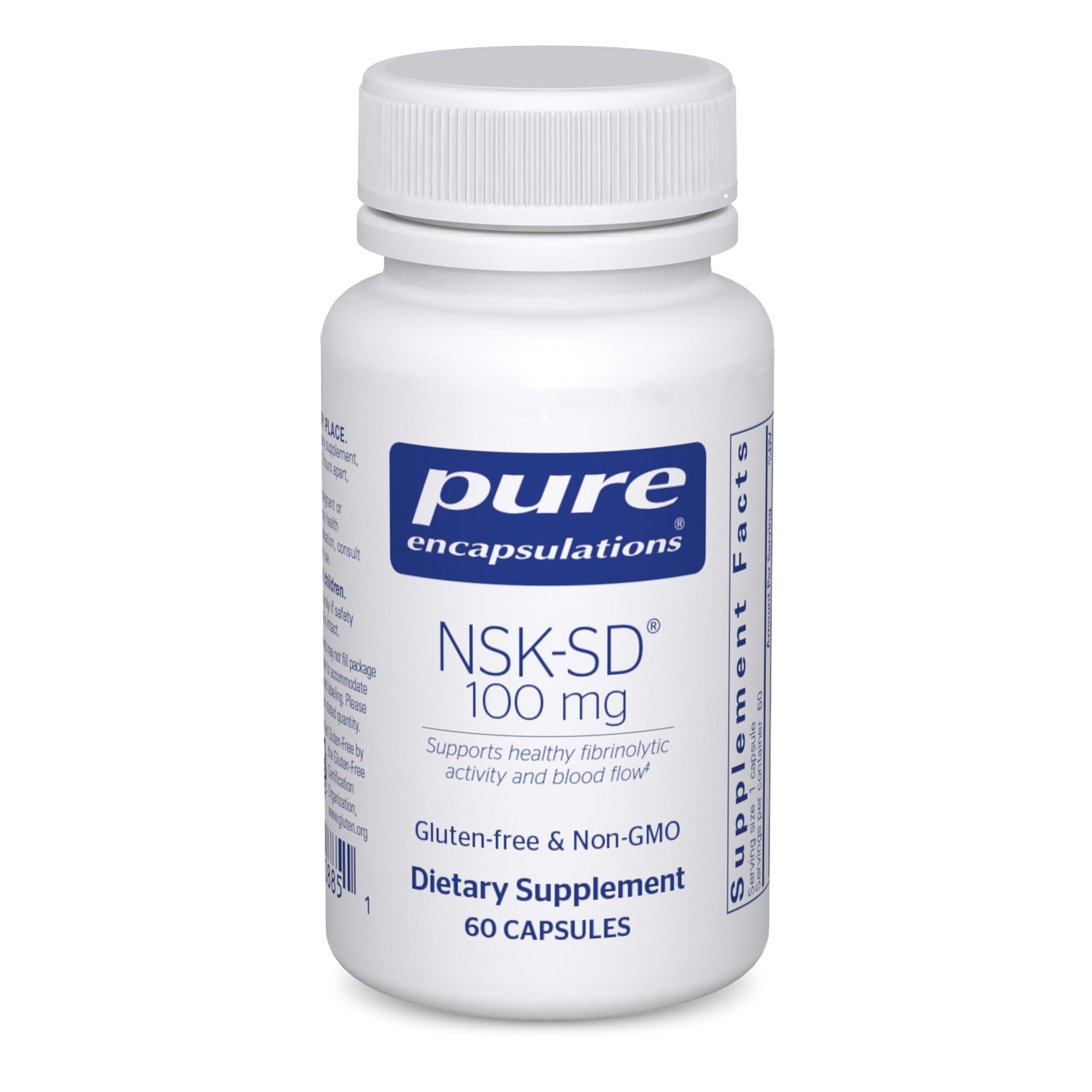 Pure Encapsulations NSK-SD Nattokinase - Supports Circulation


