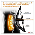 kingphenix Lumbar Support Cushion for Car and Office

