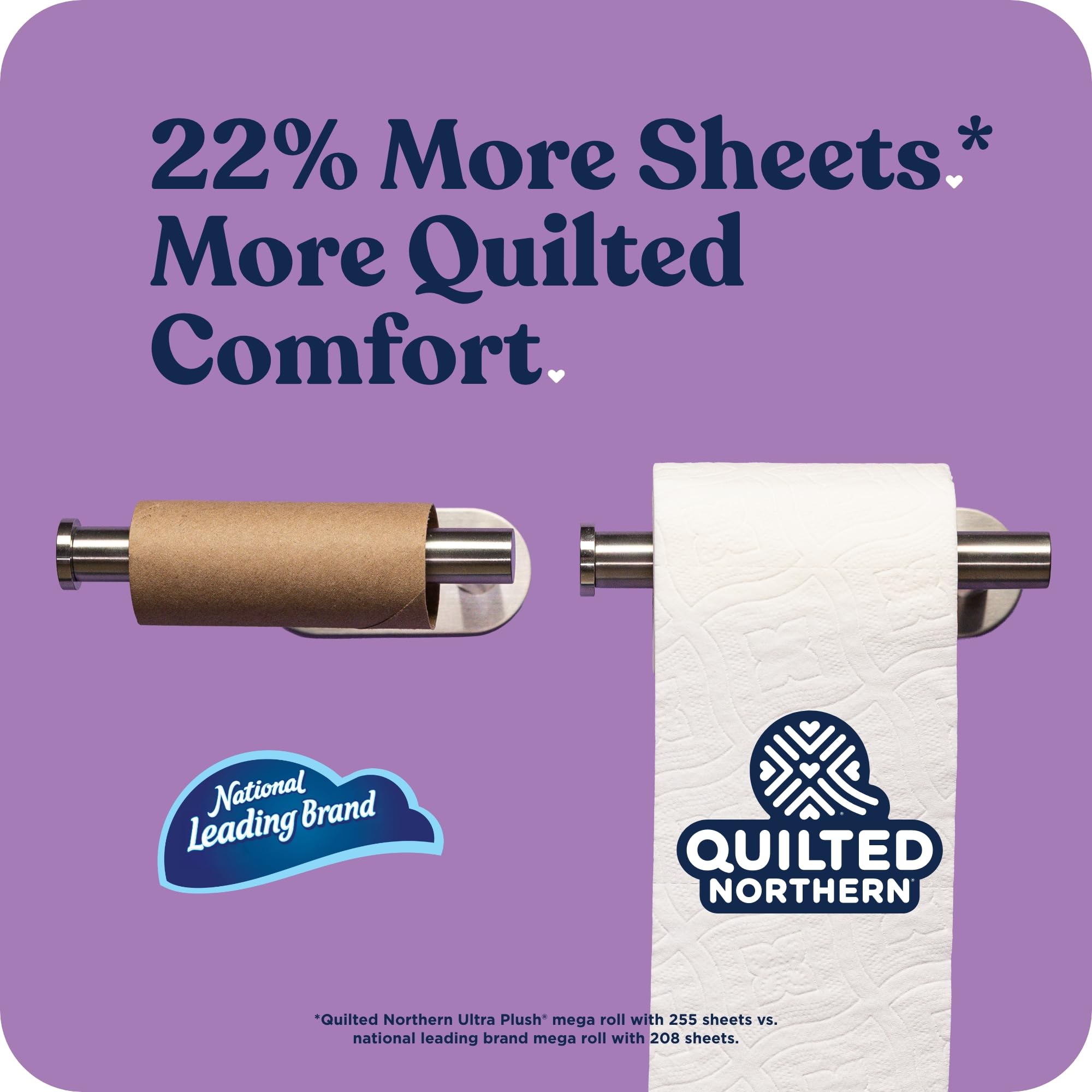 Quilted Northern Ultra Plush Toilet Paper - 3-Ply Soft Tissue


