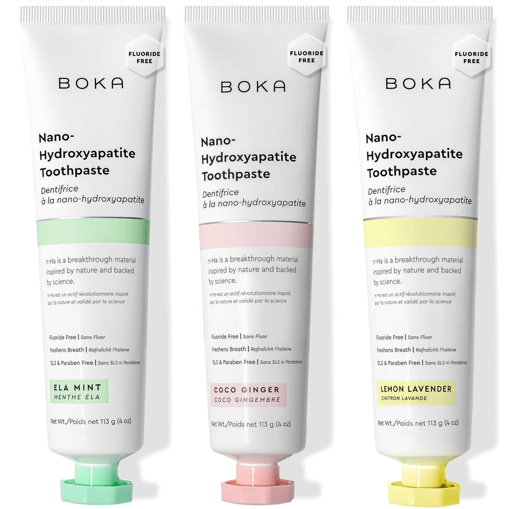 Boka Fluoride-Free Nano-Hydroxyapatite Toothpaste for Adults