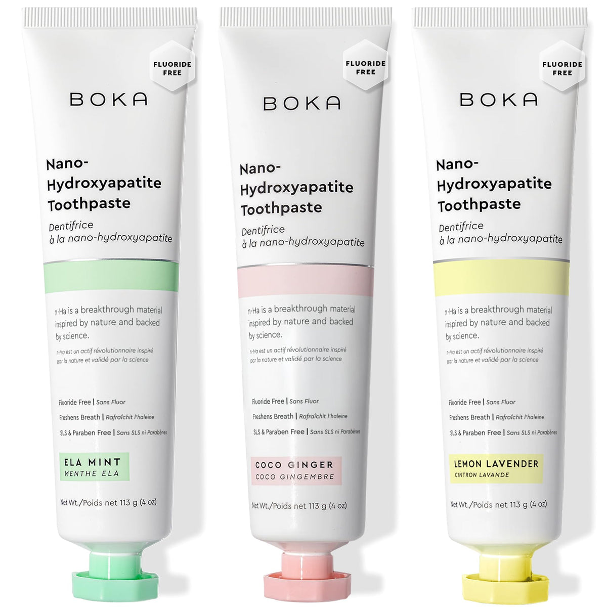 Boka Fluoride-Free Nano-Hydroxyapatite Toothpaste for Adults