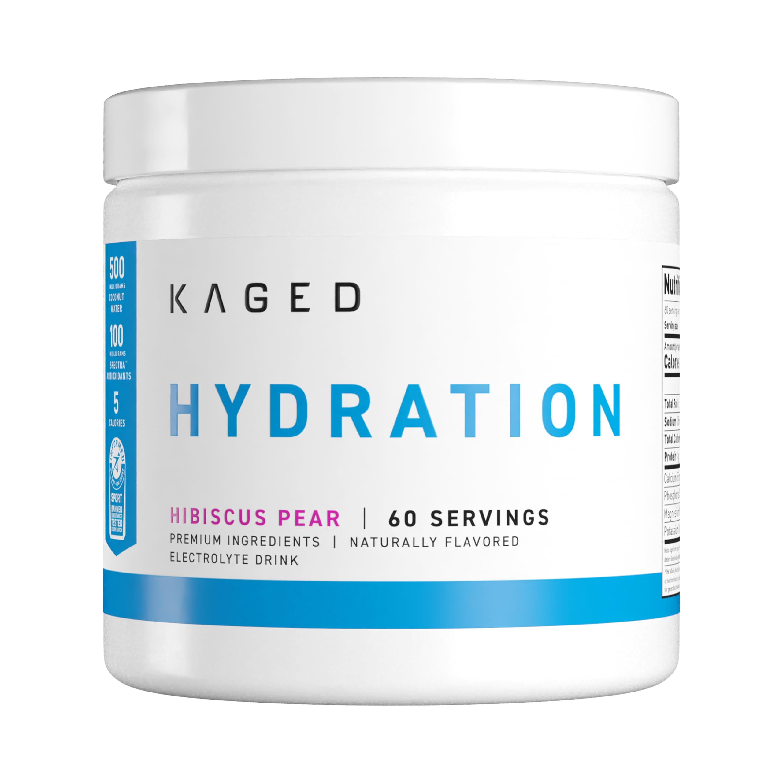 Kaged Sugar Free Hydration Electrolyte Powder