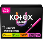 U by Kotex Click Compact Tampons Unscented

