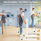 PUFTEM Electric Spin Scrubber Cordless Shower Cleaner

