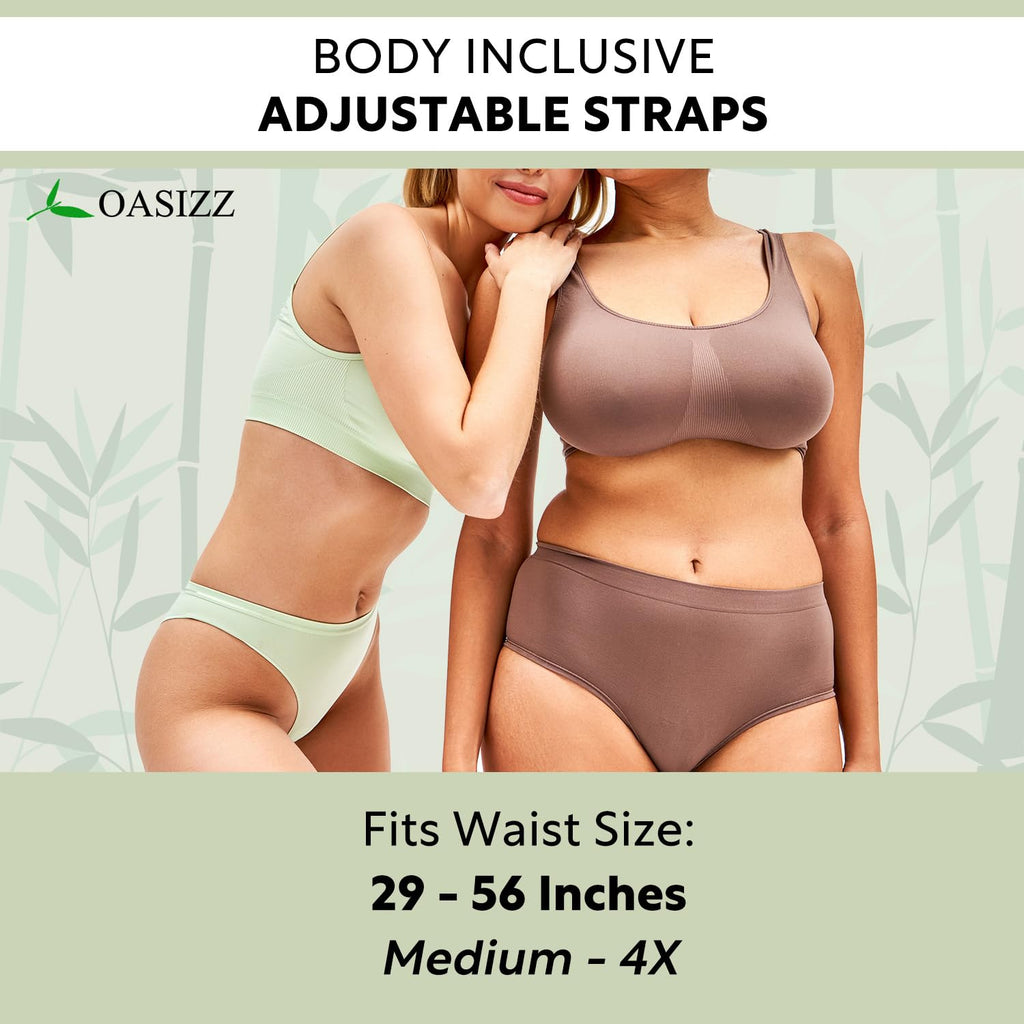 OASIZZ Castor Oil Pack Wrap for Stomach - Reusable

