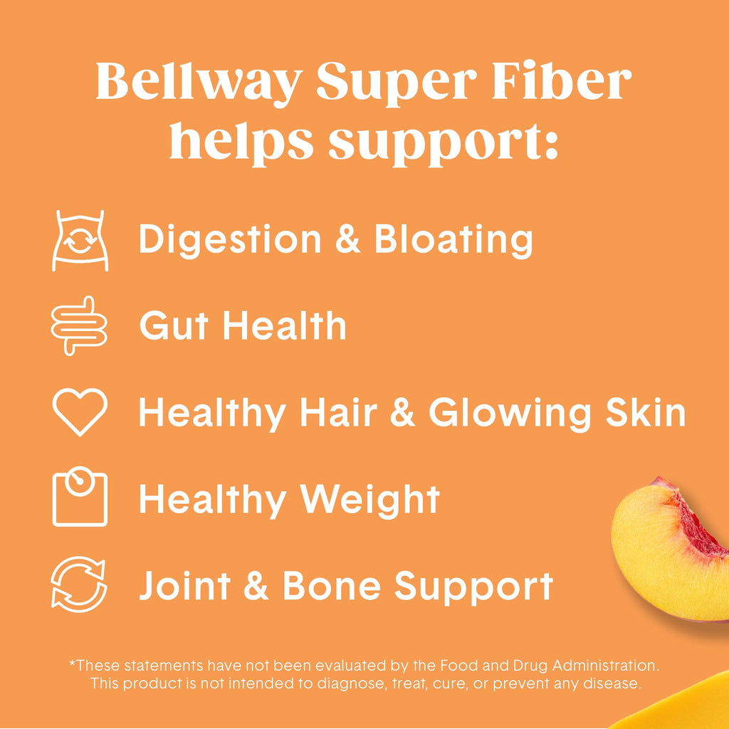 Bellway Super Fiber Powder Collagen for Digestive Health

