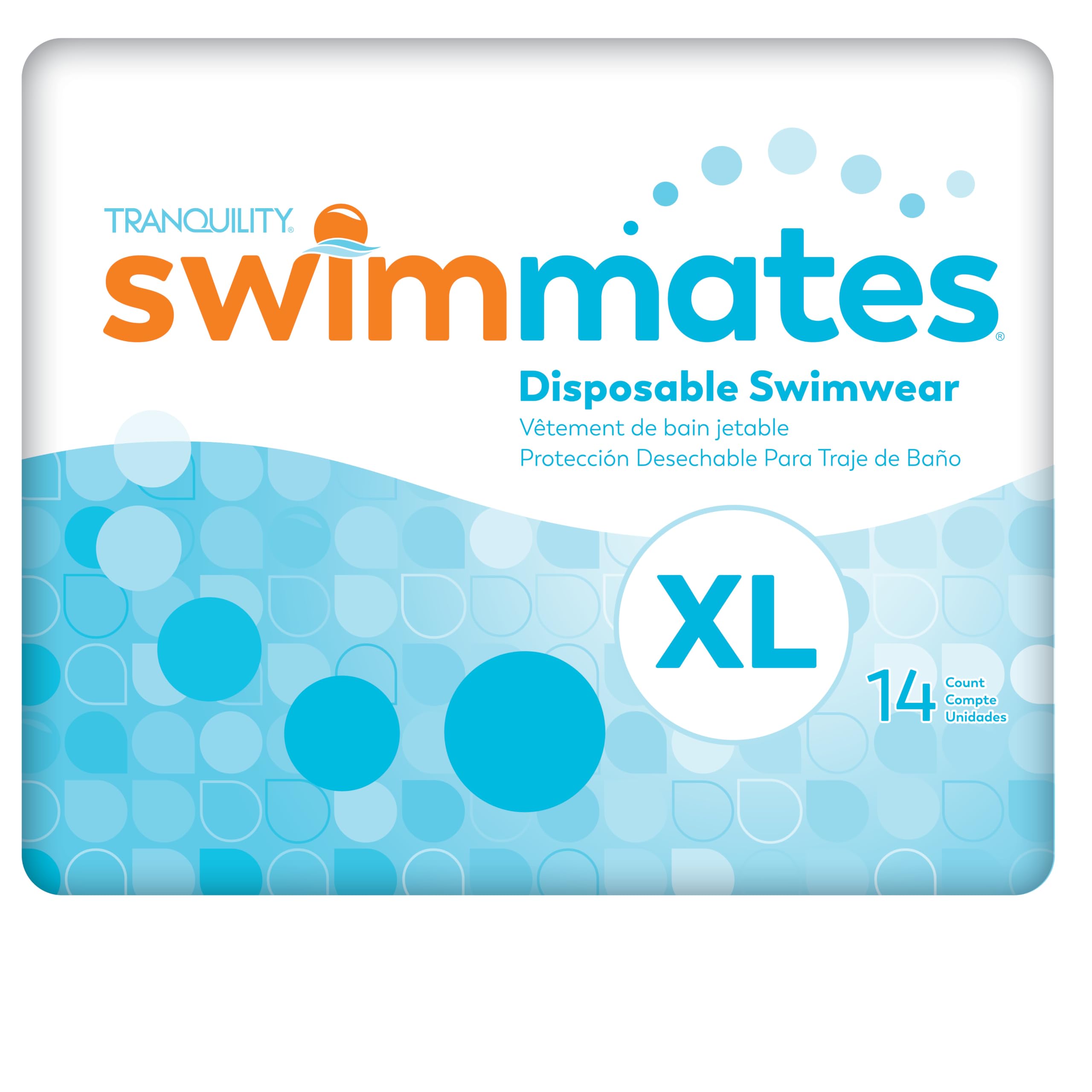 Tranquility Swimmates Disposable Swim Diapers Tear Away