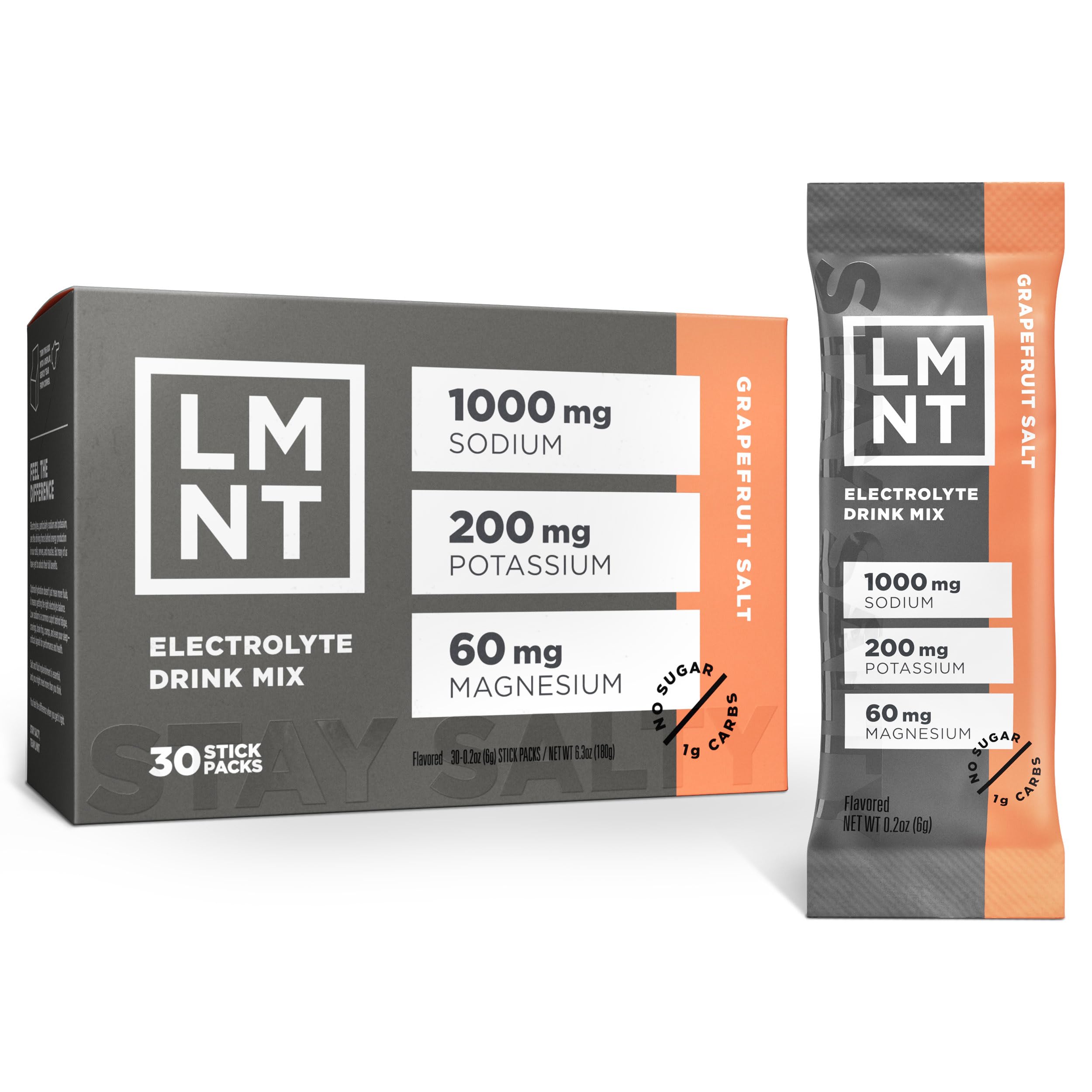 LMNT Zero Sugar Electrolyte Drink Mix