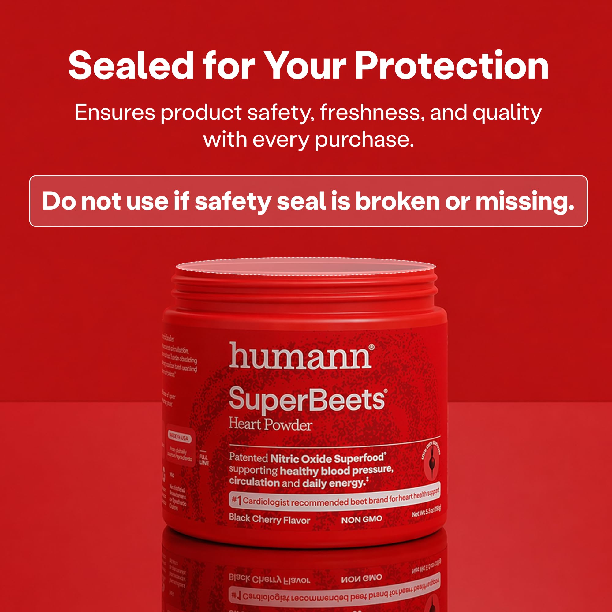 HumanN SuperBeets Beet Root Powder Nitric Oxide Supplement


