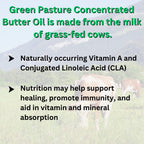 Green Pasture Fermented Cod Liver Oil & Butter Oil Blend


