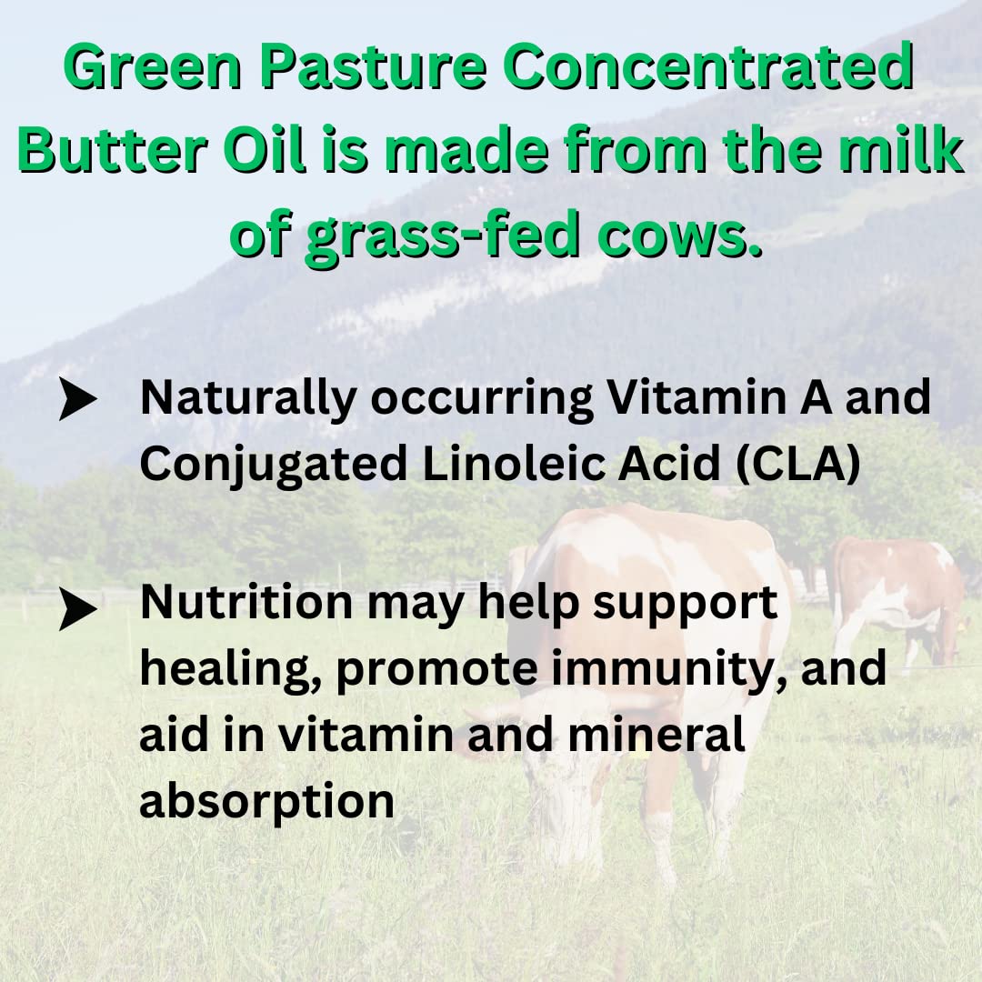 Green Pasture Fermented Cod Liver Oil & Butter Oil Blend

