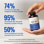 Live Conscious PRO45 Probiotics for Women & Men - 45B CFU Probiotic Supplement

