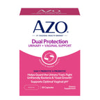AZO Dual Protection Probiotics for Urinary & Vaginal Health

