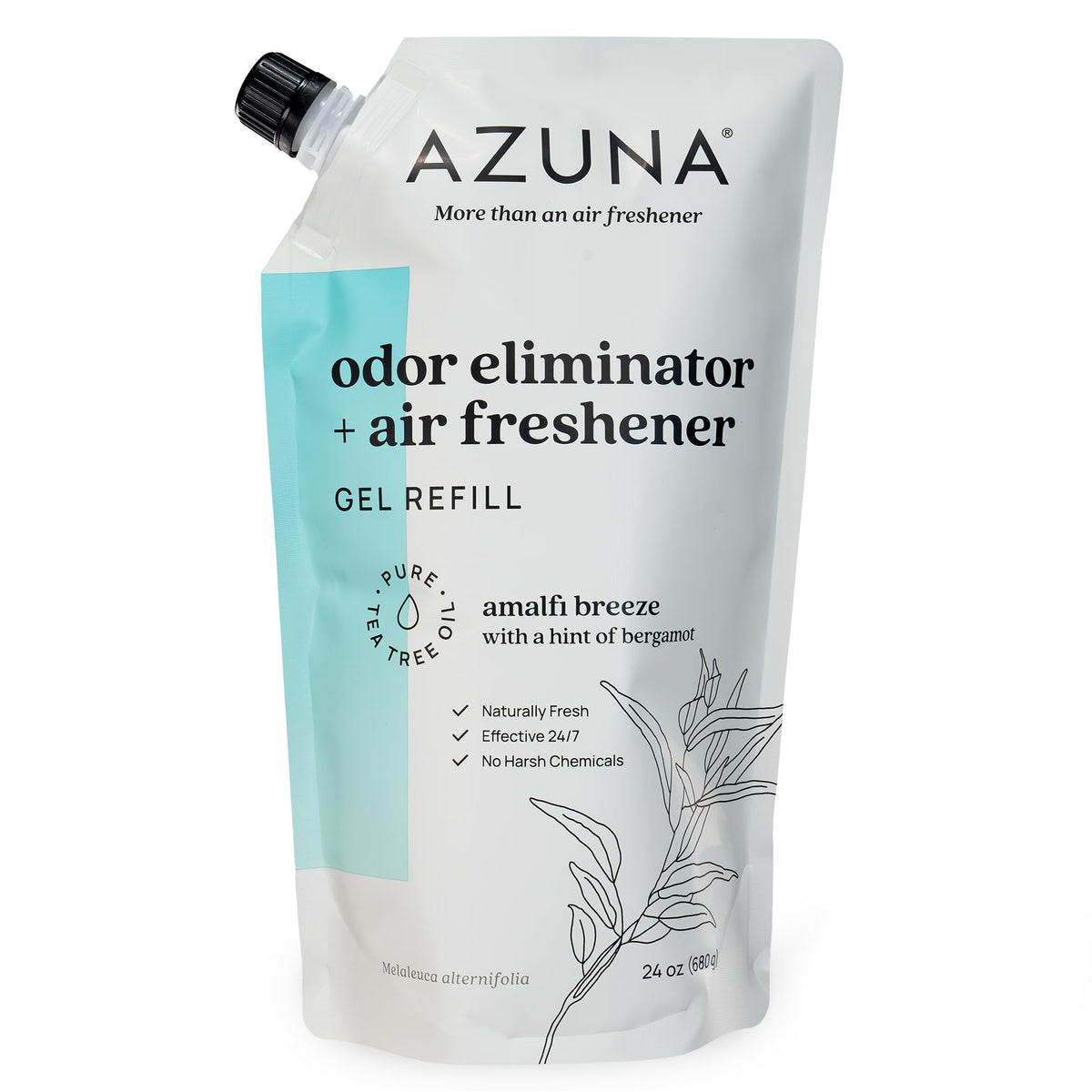 Azuna Tea Tree Oil Gel Air Freshener & Odor Eliminator