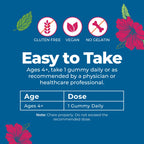 MaryRuth's Magnesium Gummies for Kids | Chewable Mineral

