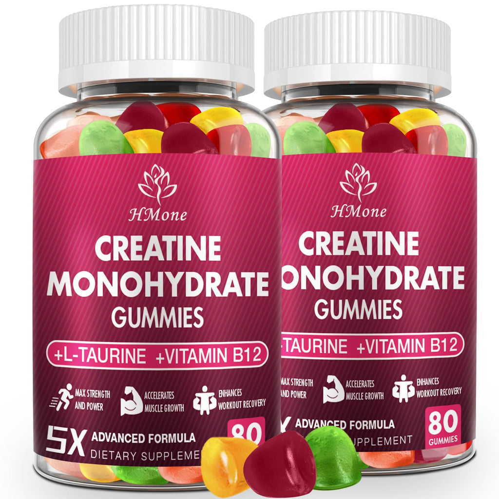 Creatine Monohydrate Gummies 5g per Serving - Muscle Support

