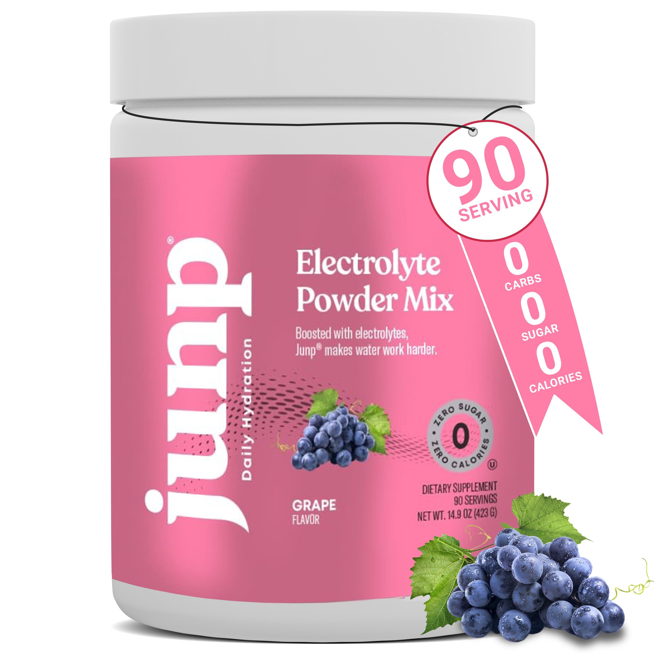 JUNP Electrolyte Powder No Sugar No Carbs - Keto Hydration