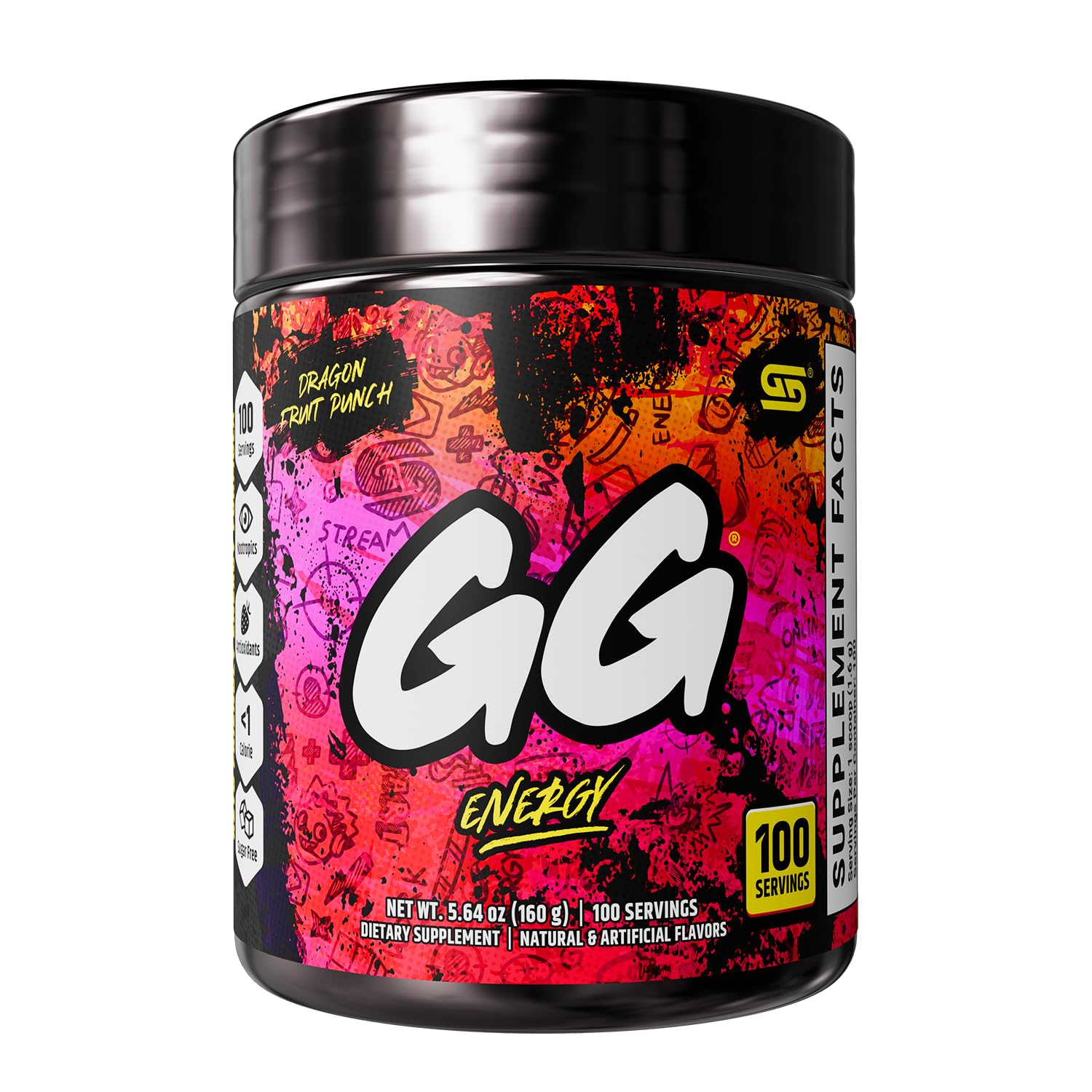 Gamer Supps GG Energy - Nootropic Gaming Powder

