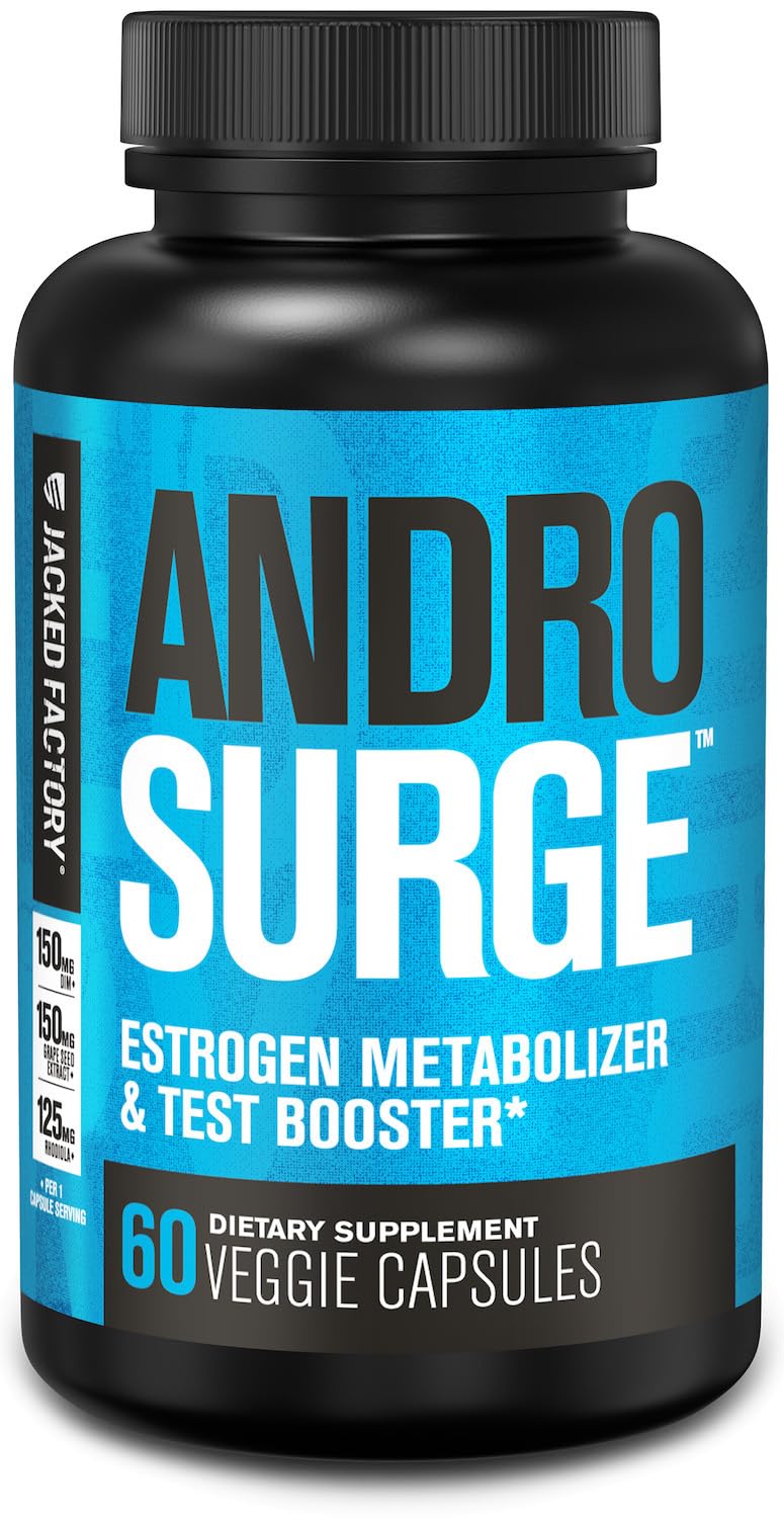Androsurge Estrogen Blocker – Testosterone Booster for Men


