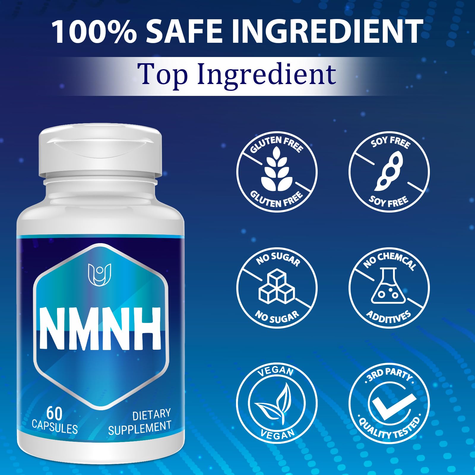 NMNH NAD+ Booster Supplement for Healthy Aging


