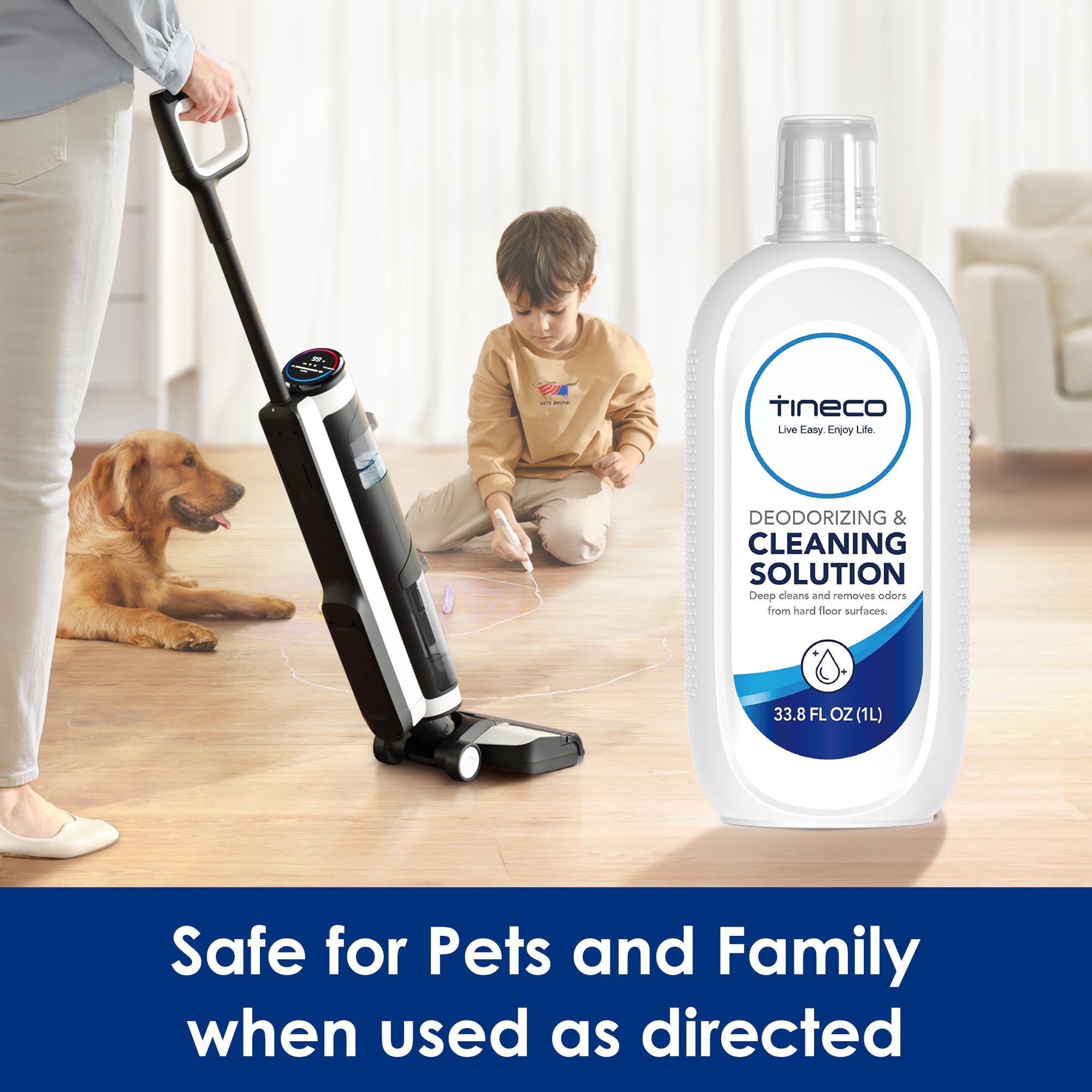 Tineco Floor Cleaning Solution for Cordless Wet-Dry Vacuums

