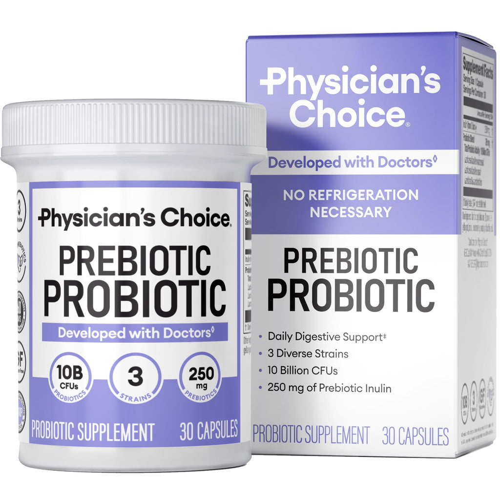 Physician's Choice Prebiotic-Probiotic for Digestive Health

