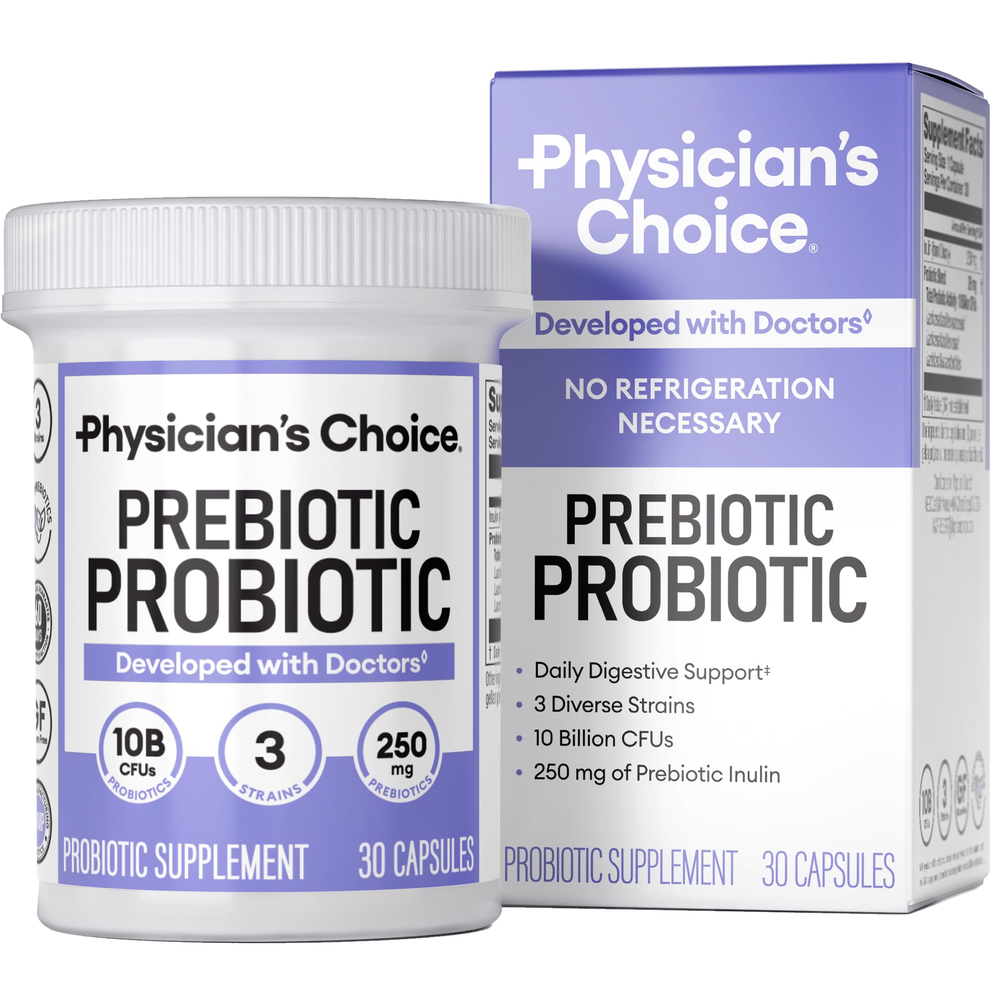 Physician's Choice Prebiotic-Probiotic for Digestive Health


