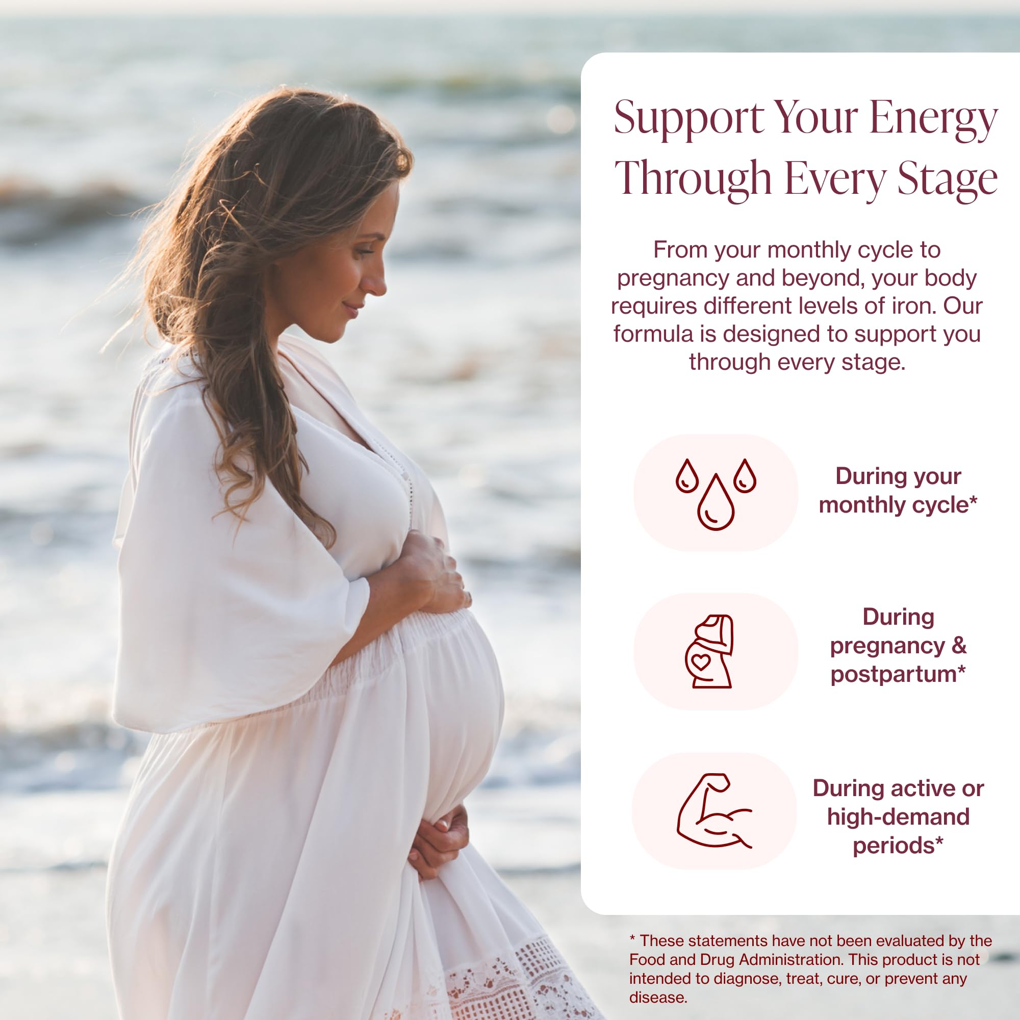 Iron Supplement for Women | Chelated Iron Bisglycinate

