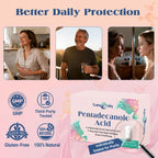 Pentadecanoic Acid 300mg C15:0 from Grass-Fed Sheep Milk

